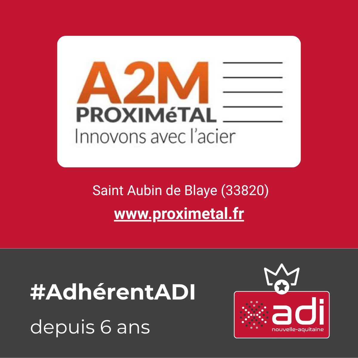 Adhérent ADI Nouvelle-Aquitaine